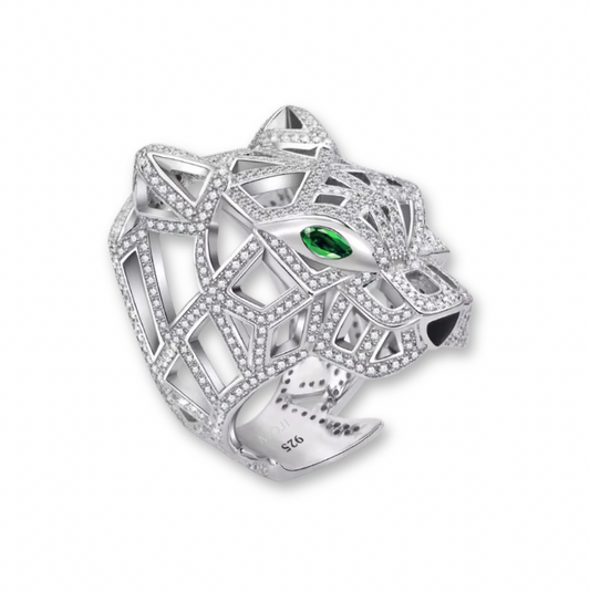 Inel Pantera Argint S925 | Zirconiu