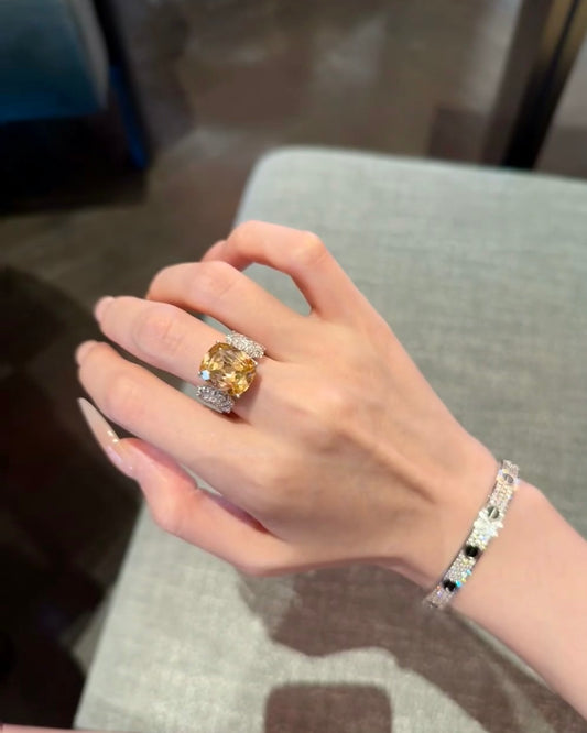 Inel Blush Feather Majesty