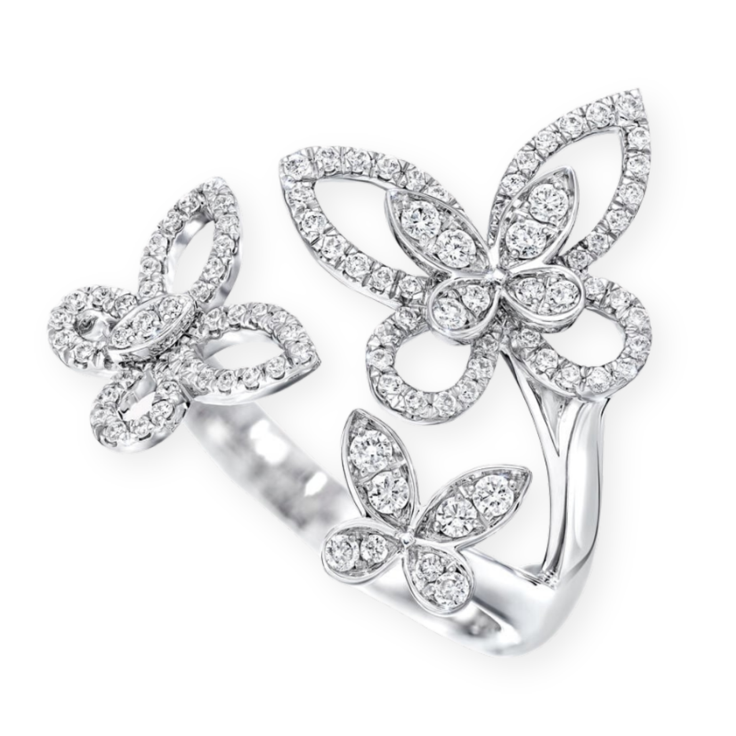 Inel Trio Butterfly Grace