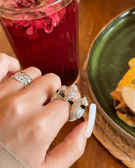 Inel Royal Parrot Duo