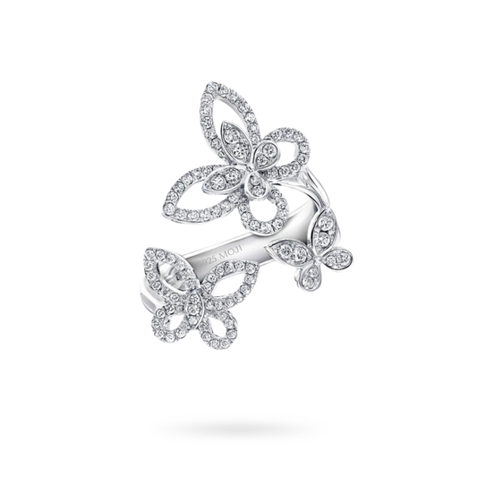 Inel Trio Butterfly Grace