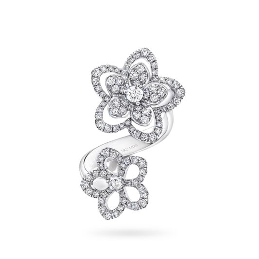 Inel Duo Flower Grace