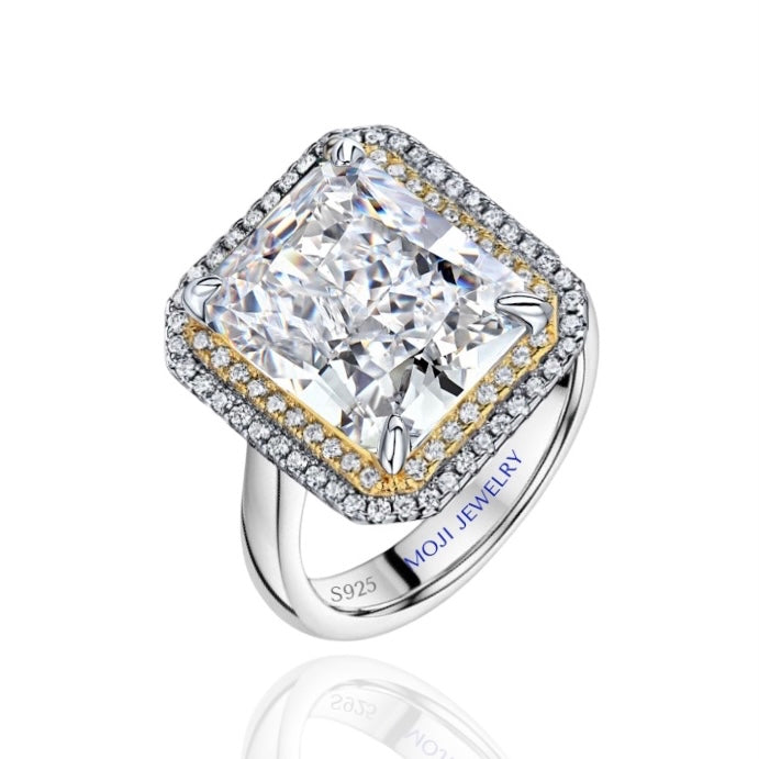 Inel Larisa Clear White