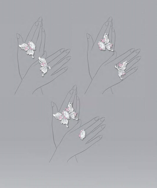 Inel Devine Butterfly