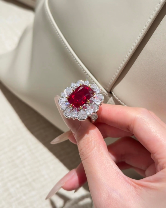 Inel Queen of Hearts