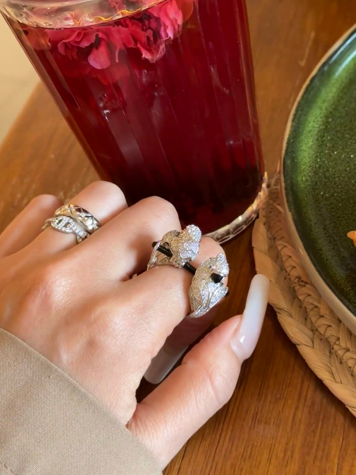 Inel Royal Parrot Duo