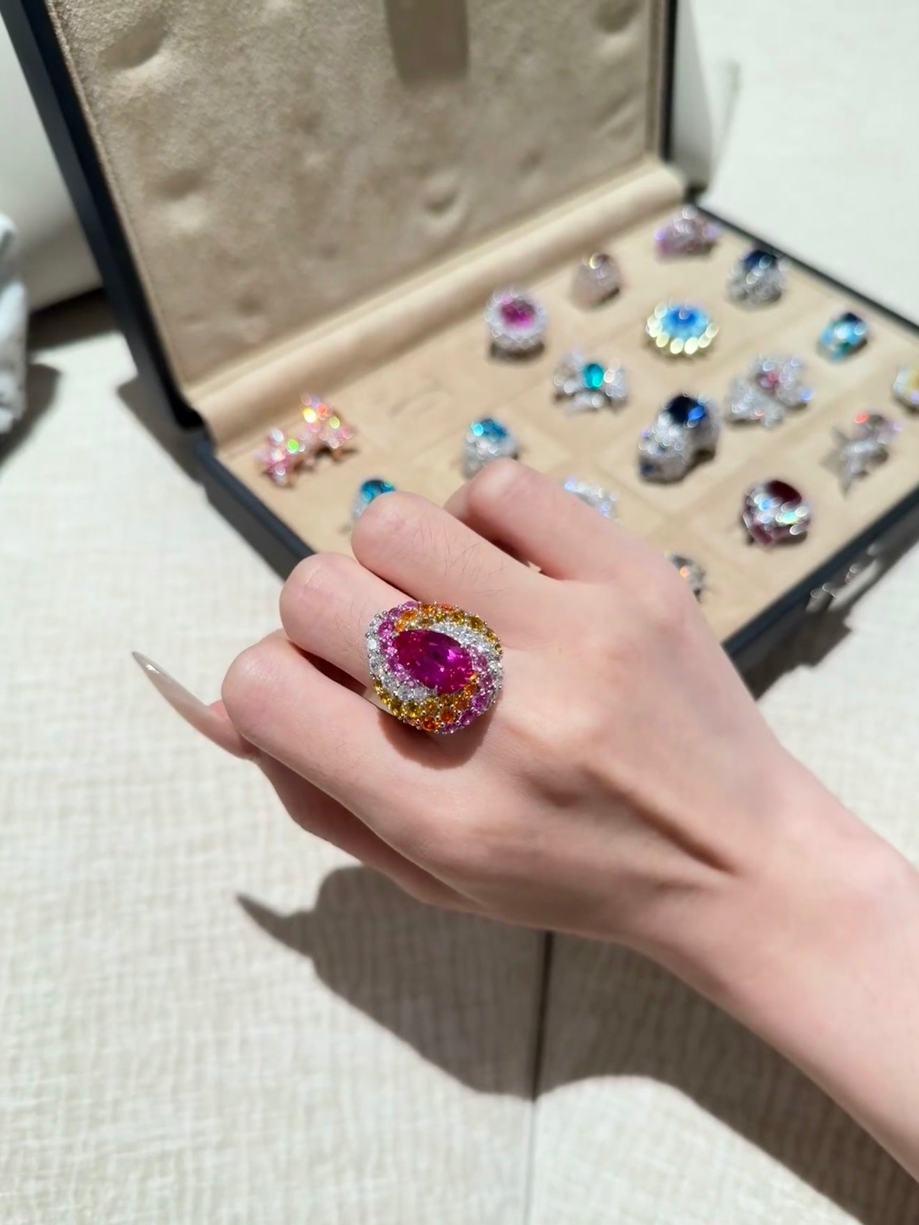 Inel Royal Sunrise Gem