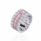 Inel Tennis Pink Moissanite
