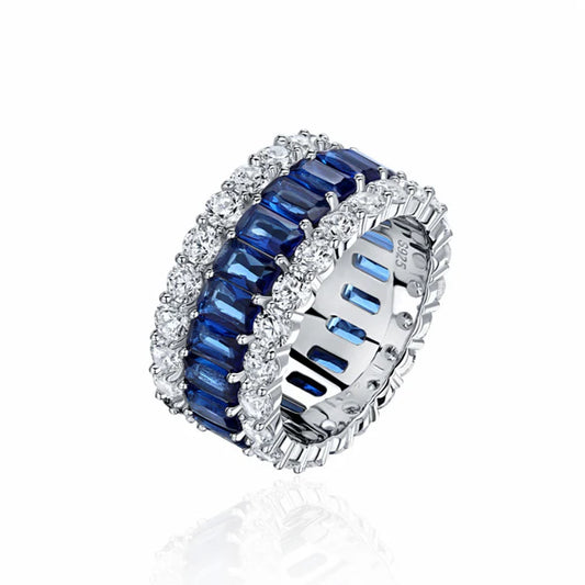 Inel Tennis Sapphire
