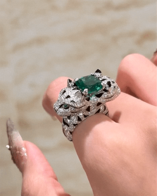 Inel Emerald Panthera Royale