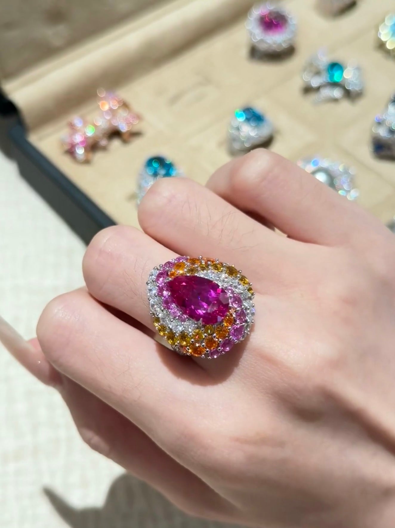 Inel Royal Sunrise Gem