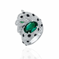 Inel Pantera Green