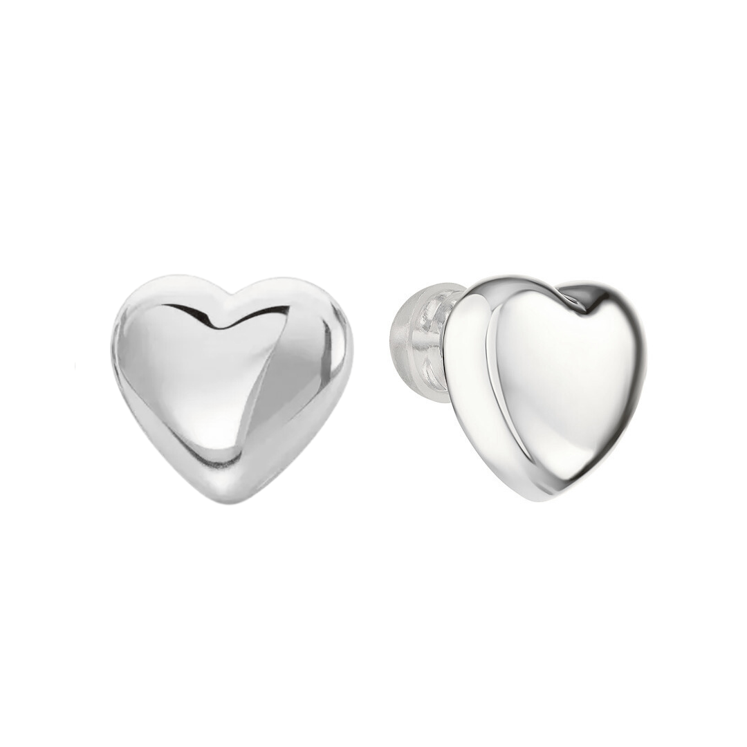 Cercei Inima Silver