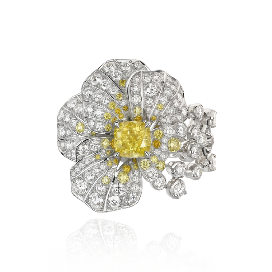 Inel Golden Aurora Bloom