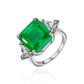 Inel Imperial Green