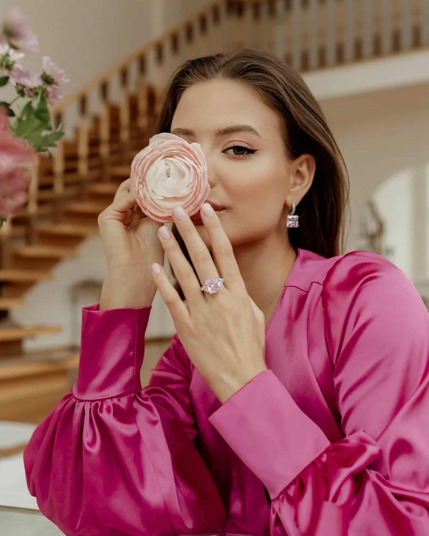 Inel Imperial Pink