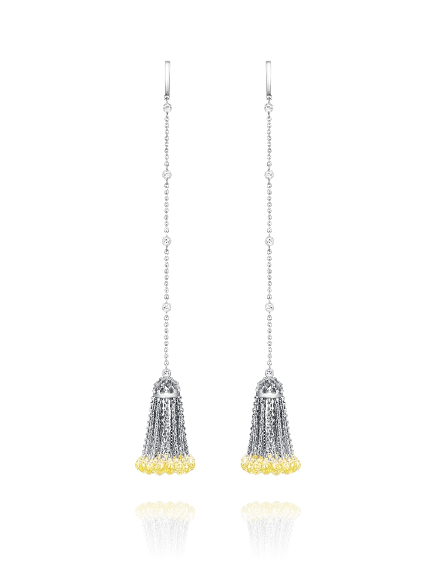 Cercei Crystal Tassel Yellow