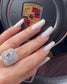 Inel Larisa Popa White